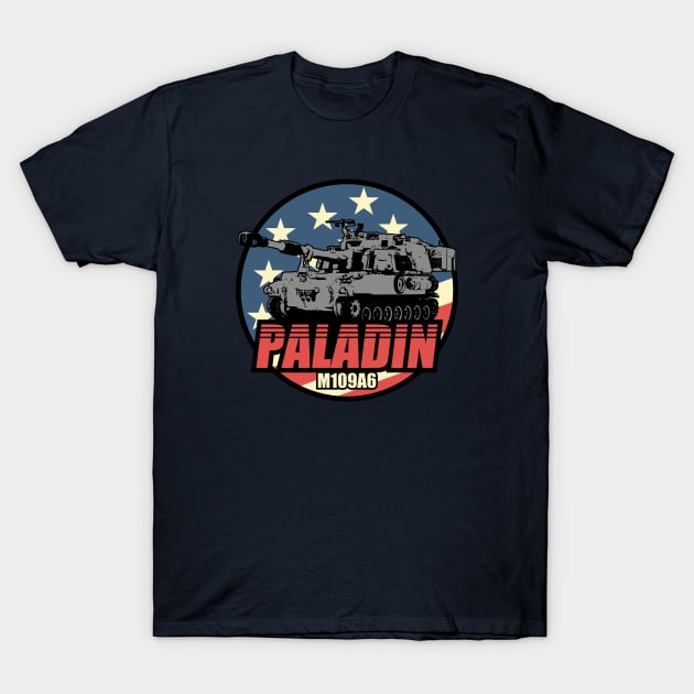 Paladin M109A6 T-Shirt by TCP